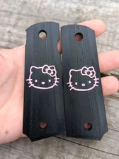 Full Size 1911 Grips Hello Kitty Style Grip Colt Kimber