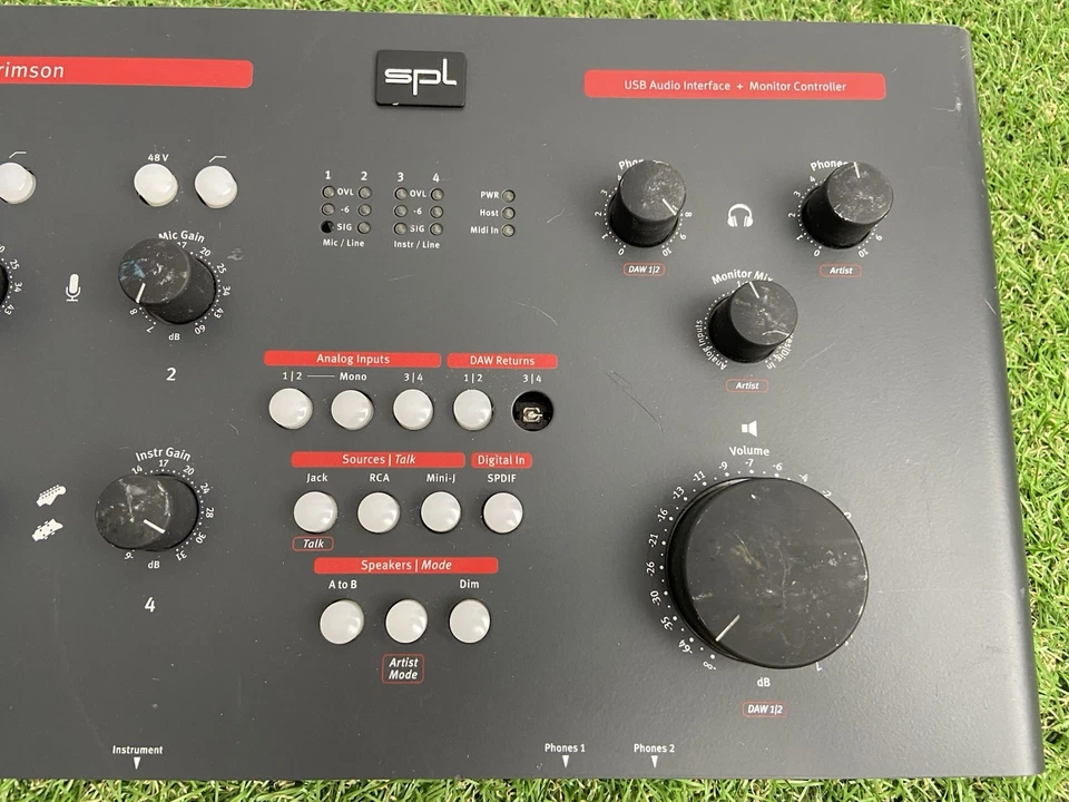 SPL Crimson Model 1700 V3 USB, Matrix Monitor Controller FAULTY/PARTS (B150) - Image 3 of 4