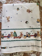 Vintage Daisy Kingdom Christmas Toy  Border Past & Present 1995  62x42