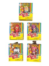 Rainbow Brite 40th Anniversary 2023 Mini Figure Lot of 5 NIB