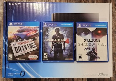 Sony PS4 Playstation 4 500GB Console Low FW 4.50 Bundled With 3 Games!