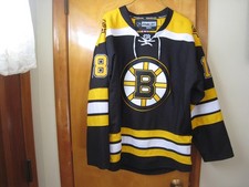 Boston Bruins Nathan Horton Reebok CCM Jersey Fight Strap Mens Size 48