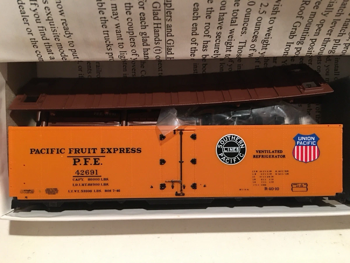 Union Pacific Refrigerator Car 3 Rails échelle O MTH Union Pacific Refrigerator Car 3 Rails échelle O MTH
