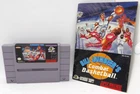 Bill Laimbeer's Combat Basketball Super Nintendo SNES Original with Manual