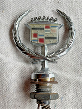 Oem Gm 1980s Cadillac Hood Ornament Crest Wreath Deville Fleetwood Oem Gm 1980s Cadillac Hood Ornament Crest Wreath Deville Fleetwood