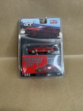 Nissan Skyline GT-R (R34) Tommykaira R-z - Red - Mini GT 00543