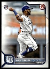 2022 Bowman Vidal Brujan Rookie Tampa Bay Rays #71