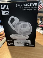 Altec Lansing SportActive Open Wearable Earbuds w/Charging Case White