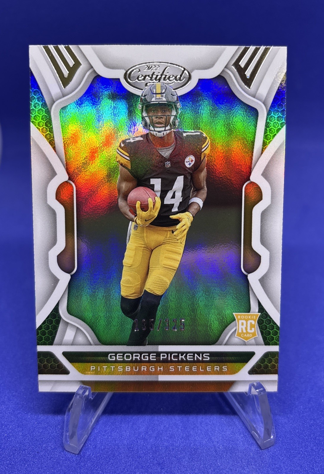 2022 Panini Certified - Rookies George Pickens #118 Mirror /325 (RC)