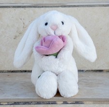 Bashful Peony Bunny - Small : Bashful Bunnies : Jelly Collector