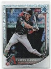 2025 Bowman Chrome Corbin Carroll Mega Refractor #96 Arizona Diamondbacks