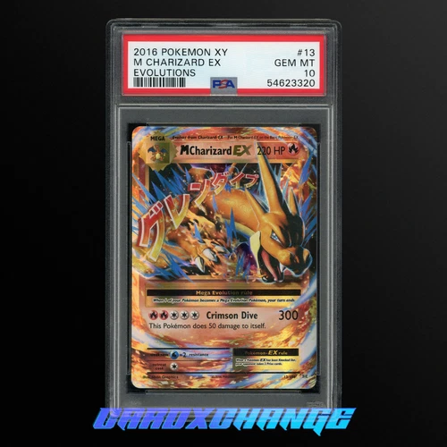 2016 Pokemon XY Evolutions 13 M Charizard EX PSA 10 Gem Mint