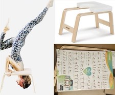 FEETUP The Original Yoga Headstand Bench Starter Kit ~ NUOVO IN SCATOLA