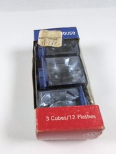 Westinghouse Flash Cubes 3 Bulbs, 12 Flashes Blue