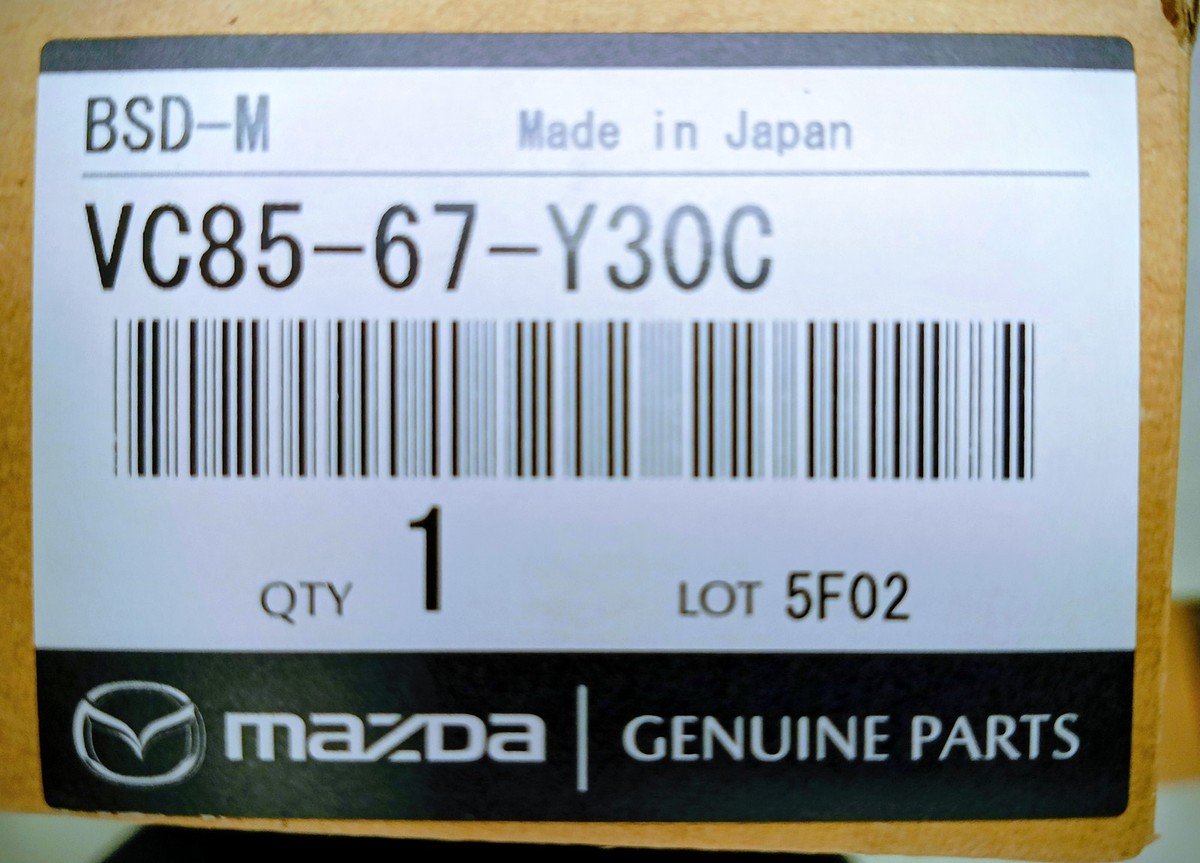 Genuine Mazda Blind Spot Radar VC85-67-Y30C for sale online | eBay