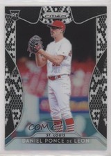 2019 Panini Prizm Snakeskin Prizm 42/50 Daniel Ponce de Leon #44 1l2
