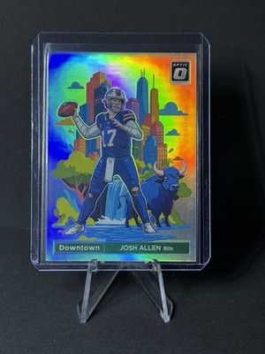 2024 Panini Donruss Optic Downtown! Josh Allen #2 