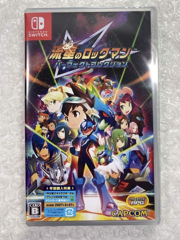 MEGA MAN STAR FORCE: LEGACY COLLECTION SWITCH JAPAN NEW (GAME IN ENGLISH)