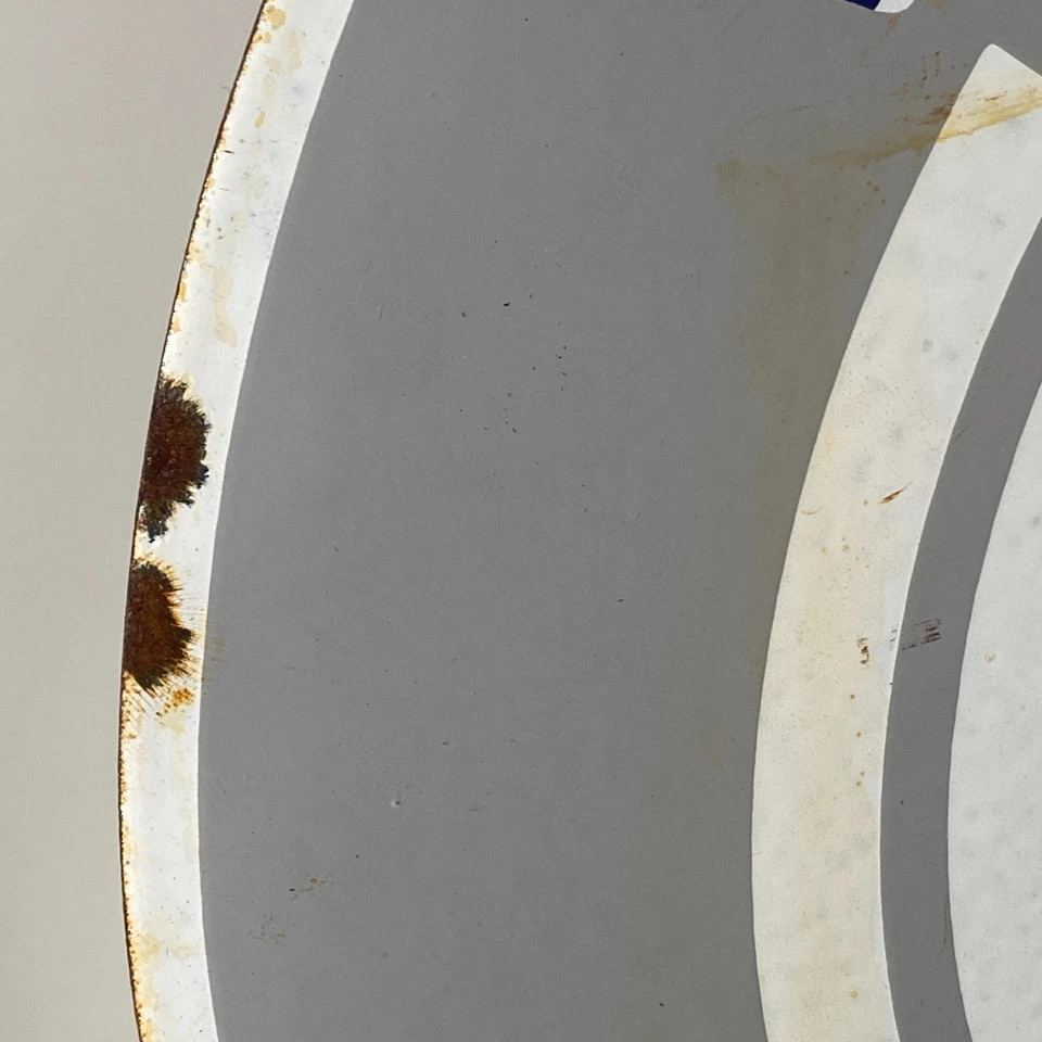 Volkswagen Enamel Sign - Ø 50cm (19.7") - Retro Vintage Garage Advertising Decor - Image 4 of 4