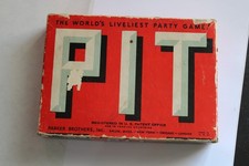 Vintage PIT Card Game Parker Brothers W/ Bull  Bear Edition 1947