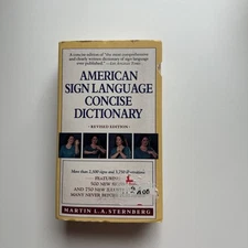 American Sign Language Concise Dictionary : Revised Edition by Martin L....