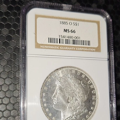 New Listing1885-O Morgan Silver One $1 Dollar PCGS MS66, New Orleans.