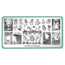 Mythical Creatures: Fabled Spirits (MXM069) - Nail Stamping Plate