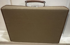 Vintage Cassette Tape Canvas Carrying Case 30 Capacity SERVICE MFG CO USA
