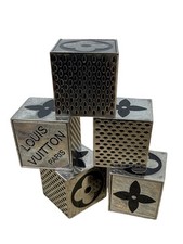 LOUIS VUITTON Monogram Cube Game Dice Magnetic 2011 Christmas VIP Novelty