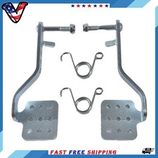 Brake Throttle Pedals with Return Spring For 9503 9502 Go Kart 196cc 6.5hp Azusa