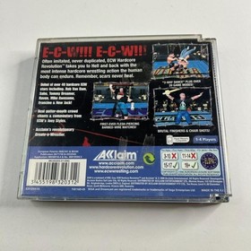 ECW Hardcore Revolution Sega Dreamcast Free UK P&P Top-quality Fast UK Dispatch