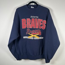 Vintage Atlanta Braves Sweatshirt Men  s XXL 1992 USA MLB