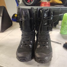 Oboz Bridger 10" Insulated B-DRY Waterproof Boots Mens 11 Black Hiking Trail