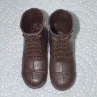 1960s Hasbro GI Joe SOTW Short Brown Boots - GC - BUY IT NOW!!!