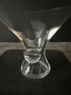 Vintage Steuben Signed Thumbprint Trumpet Vase Designed by George Thompson