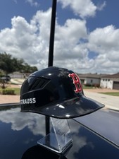 BOSTON RED SOX POSTSEASON COACHES/CATCHER CUSTOM RAWLINGS COOLFLO BATTING HELMET