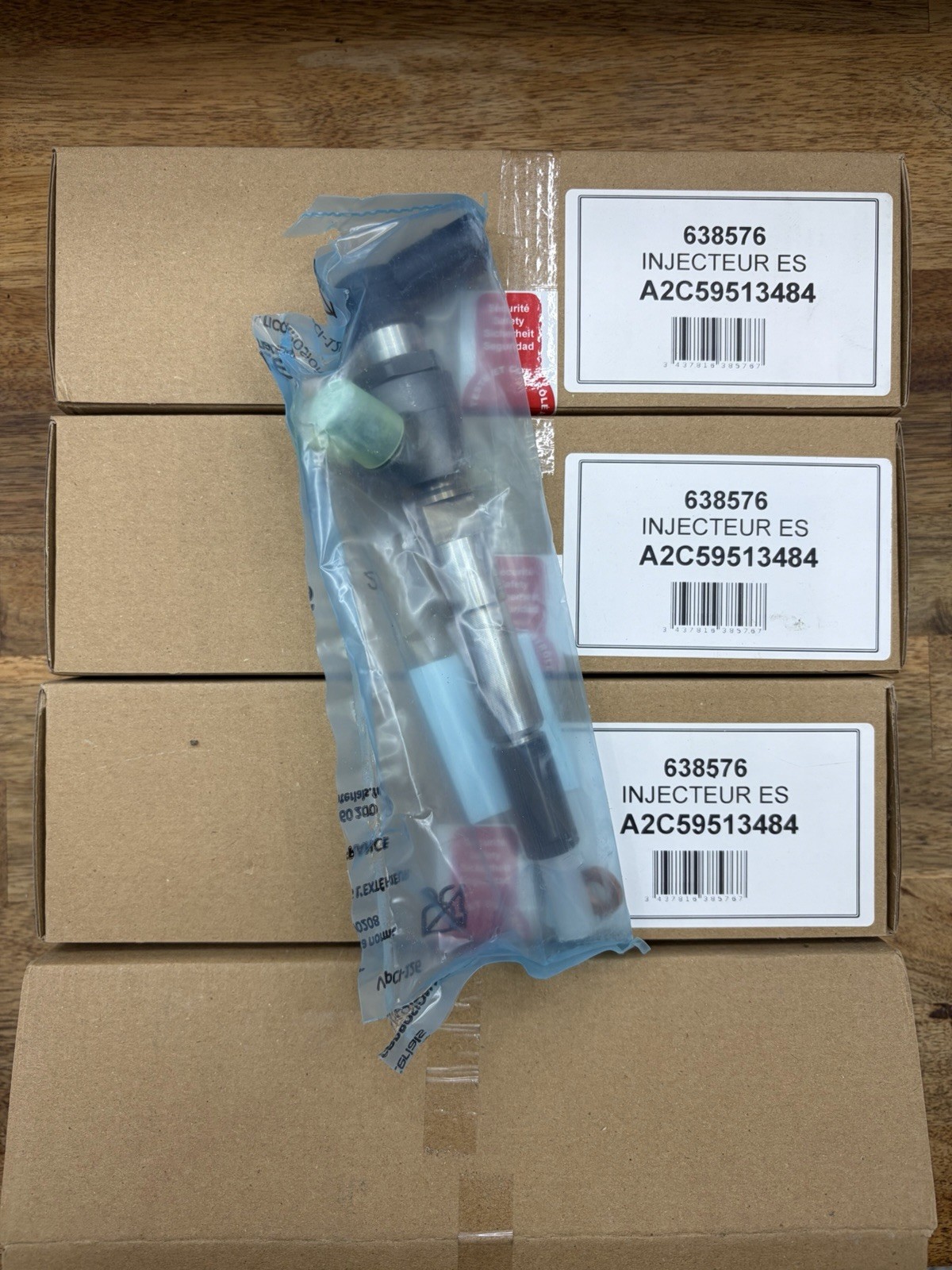Lot Quatre Injecteurs Renault 166004305R