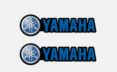 #ad 2X YAMAHA DECAL STICKER USA MADE TRUCK VEHICLE FISHING BOATS MOTOR BASS CAR $84.44