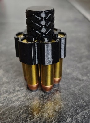 6 Schuss Speedloader, Schnelllader 357 Magnum, S&W 686, Taurus 669, Smith&Wesson