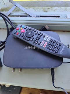 Freesat UHD 4X 1000 3rd Generation Recordable 4K TV Box 1TB Black