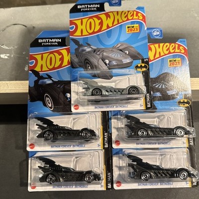 BATMAN FOREVER BATMOBILES 2023 Hot Wheels (Collection Of 5) TREASURE HUNT-Batman