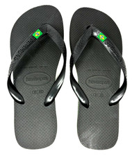 Havaianas Men's Brazil Flip Flop Sandal Size US 9-10 Women 8 Men / 39-40 Bra