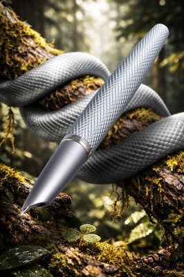 Diplomat Viper Silver Fountain Pen New Color 2026 Made In Germany Mint Original