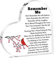 Sympathy Plaque Memorial Gifts for Loss of Father Mother Bereavement Gifts for L