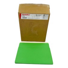 25 Pockets Pendaflex Letter Size File Pockets Green 3.5" Expansion *Read*