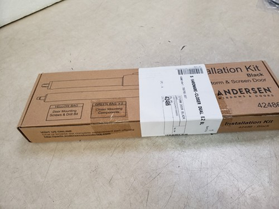 #ad Andersen 42486 Black 3000 Series Storm Door Closer Kit NEW $48.00
