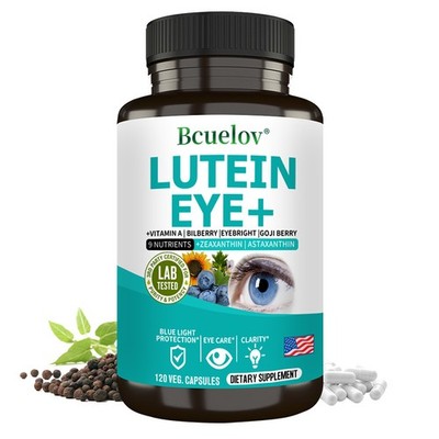 Lutein Kapseln Zeaxanthin NahrungsergäNzungsmittel FüR Augengesundheit 120 StüCk