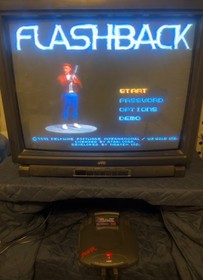 Atari Jaguar Flashback Game Cartridge Tested and Working with Manual
