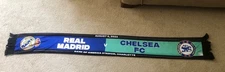 Real Madrid vs. Chelsea FC Soccer Champions Tour Match-Up Reversible 62x7 Scarf