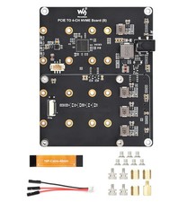 PCIe to 4 Ch NVMe M2 Adapter Board Expansion For Raspberry Pi 5 Board Set